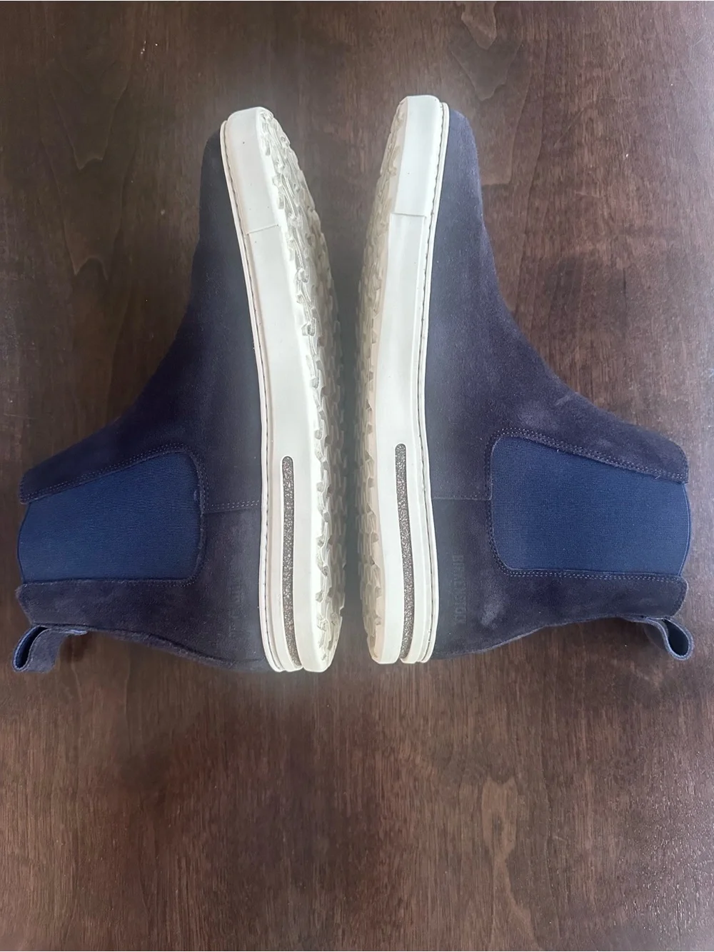Birkenstock Bend Men's Suede Leather Chelsea Sneaker Boots 45 12 EUC